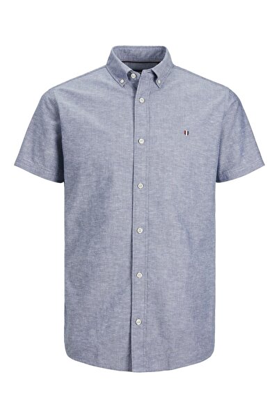 Jack & Jones Plus Jack&Jones Plus Erkek Kısa Kol Gömlek - Minimalist Günlük Stil