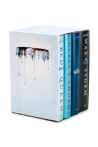 Harper Collins Red Queen 4-Book Hardcover Box Set: Books 1-4