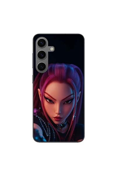 OEM Husa compatibila cu Samsung Galaxy S24 FE Silicon Gel Tpu Model KPop Demo...