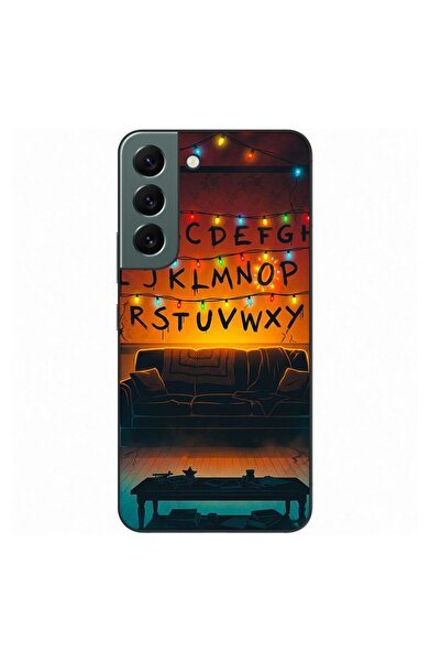 OEM Husa compatibila cu Samsung Galaxy S22+ Plus Silicon Tpu Model Stranger T...