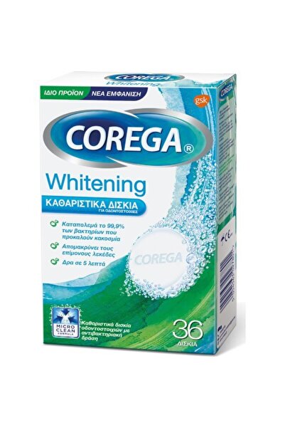 Corega Λευκαντικό 36 ταμπλέτες