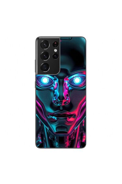 OEM Husa compatibila cu Samsung Galaxy S21 Ultra Silicon Gel Tpu Model Chrome...
