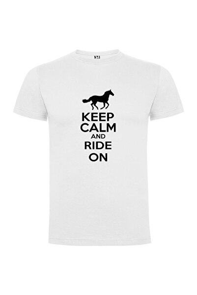 iLovePrints Calm Horse Riding Adventure Tshirt