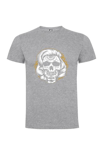 iLovePrints Goddess Sugar Skull Portrait Tshirt