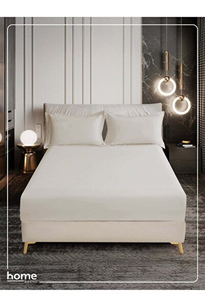 Donetella Bedding Fitted Sheet - Fits 150x200 Cm Bed For Queen Bed 3 Pcs (1 F...