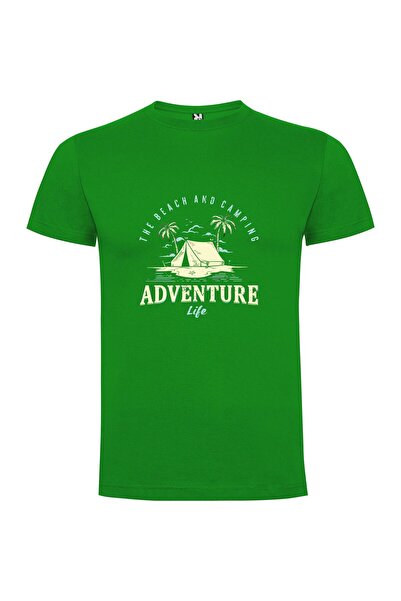 iLovePrints Beach Camp Adventure Tee Tshirt