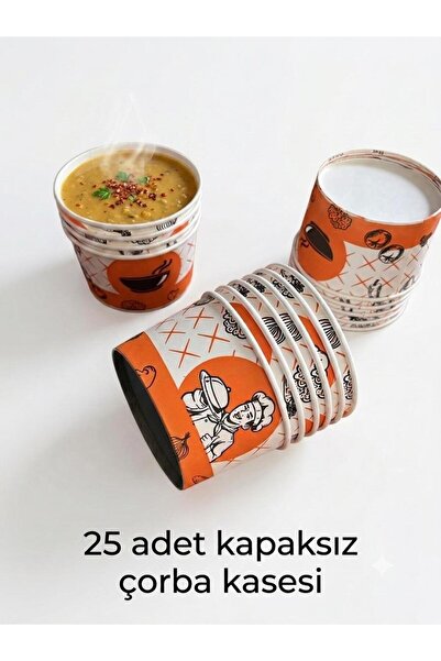 ENSA AMBALAJ KARTON Çorba Aşure Kasesi 16 OZ 25'li KAPAKSIZ 473 ML YAKLAŞIK 0...