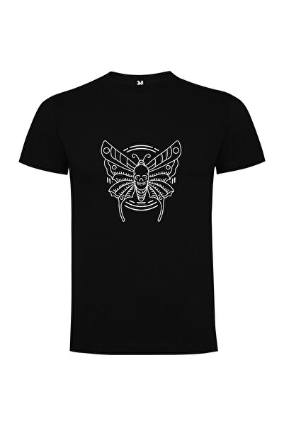 iLovePrints Black Bug Crown Tshirt