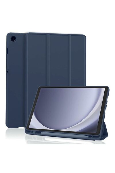 Techsuit Flex Trifold (με θήκη για μολύβι) - Samsung Galaxy Tab A9 - Σκούρο Μπλε