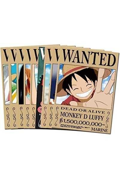 ESSESORIES Set /9pcs Anime Poster Wall Art Set of 9 Room Decor Self Adhesive