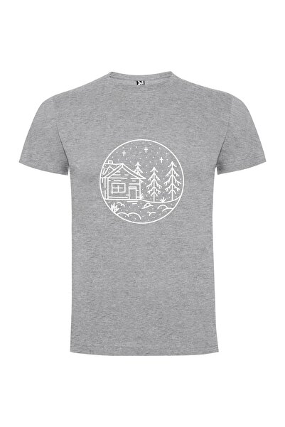 iLovePrints Woodland Home Sketch Tshirt