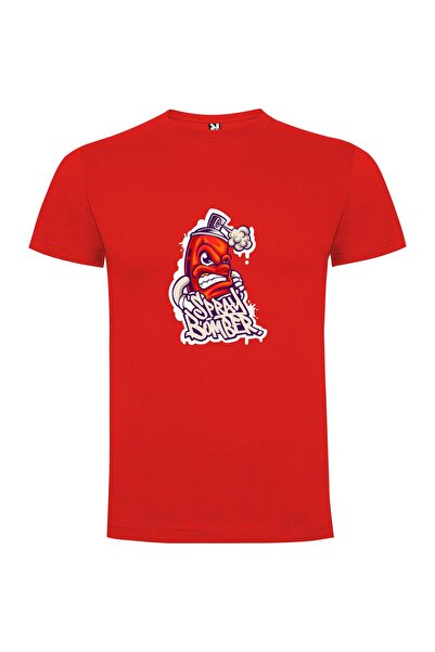 iLovePrints Furious Graffiti Spray Can Tshirt