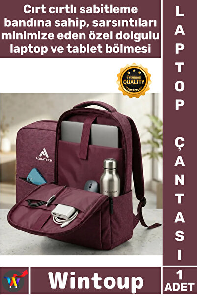 Wintoup # Geantă pentru laptop, elegantă, ergonomică, de calitate, rucsac pen...