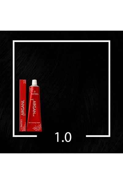pasteel Italian Pastel 1.0 Black Color Ammonia Free Cover of Grey Hair and Ri...