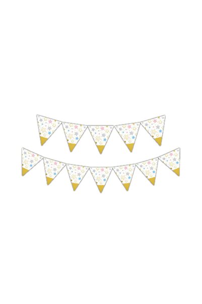 MP Mirific Party Star garland, multicolor, 3m