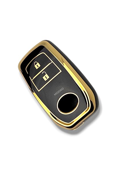 MOZOKO Toyota New Case 2 Buttons Key Remote Control Protection Case Luxury Sh...