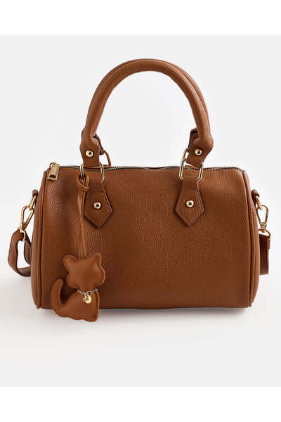 REDTAG Women Brown Embellished Satchel Bag