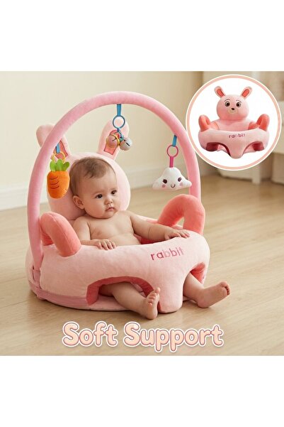 Generic 1 Cotton Sitting Support Seat Floor Chair Non Slip Plush Hanging Lear...
