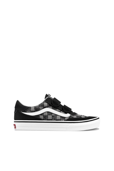 Vans Brooklyn Ls V Kids Black Sneaker Shoes