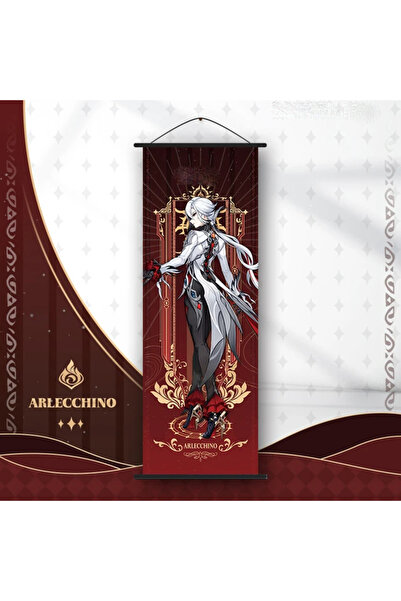 Choice21 Arlecchino Anime Impact Furina Neuvillette Arlecchino Poster Canvas ...