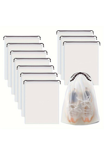 Choice1 10Pcs 5/10/20PCS Portable Shoe Drawstring Eco Storage Bag for Sundrie...