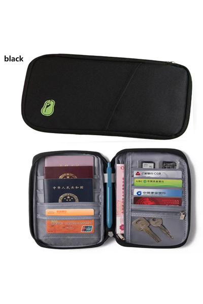 Choice1 black Hot Travel Wallet Family Passport Holder Creative Case Organize...