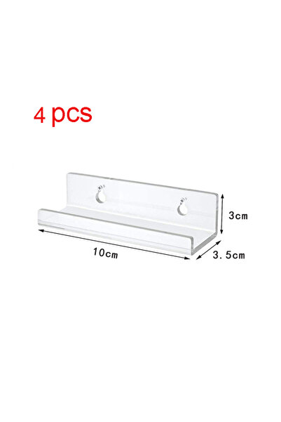 choice2 10cm-4pcs 2/4/6/8pcs Clear Vinyl Record Shelf Wall Mount Holder Wall ...
