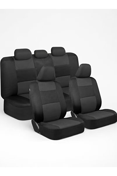 Generic Full Set Universal Car Seat Covers Airbag Compatible Breathable Poly ...