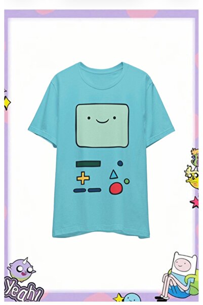 Köstebek Adventure Time Beemo Bmo Unisex T-Shirt