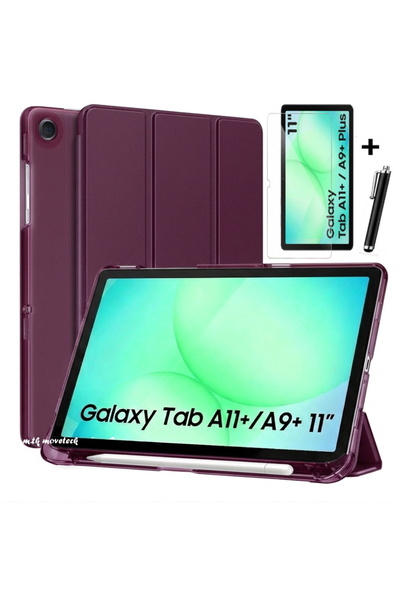 m.tk moveteck Galaxy Tab A11 Plus/A9 Plus 11 Inç Kılıf Smart Pc Akıllı Kapak ...