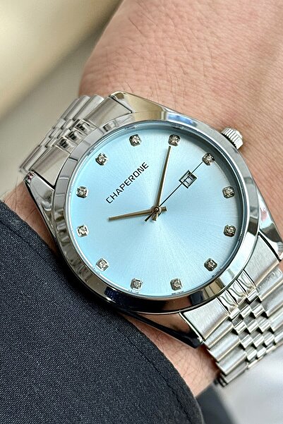 Chaperone Ch128M Men's Wristwatch with Steel Strap