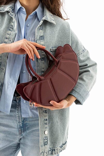 Sellini Crovia Women's Croissant Model Quilted Shoulder Bag Black Crossbody Bag