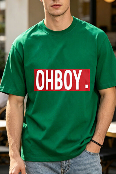 Fleck تي شيرتات كاجوال للرجال من Ohboy، تي شيرتات مطبوعة للرجال