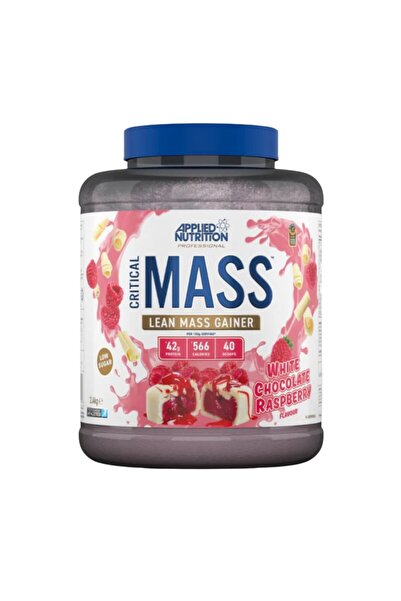 applied nutrition Critical Mass Pro Gainer 2.4 kg Ciocolată Albă Zmeură