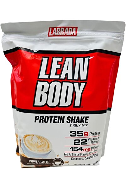 Labrada Nutrition Lean Body HI- Protein Meal Replacement Shake (Power Latte, ...