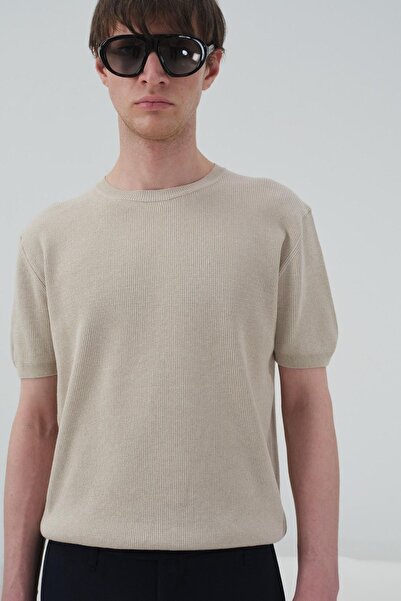 Hiccup GIESTO Tricou bărbătesc din bumbac cu guler rotund