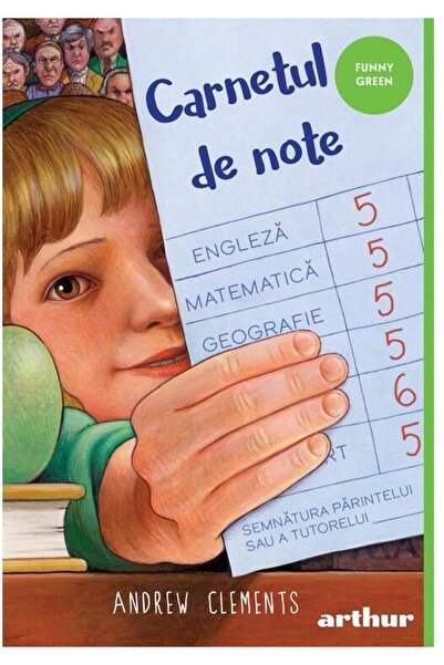 Editura Arthur Carnetul de note, Andrew Clements