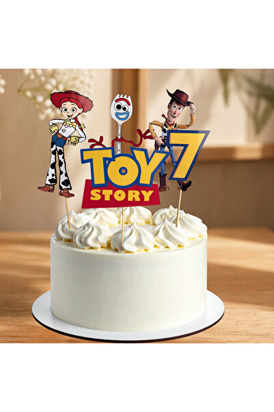 Cutelier TOY STORY TEMALI KİŞİYE ÖZEL DOĞUM GÜNÜ HEDİYELİĞİ MAVİ