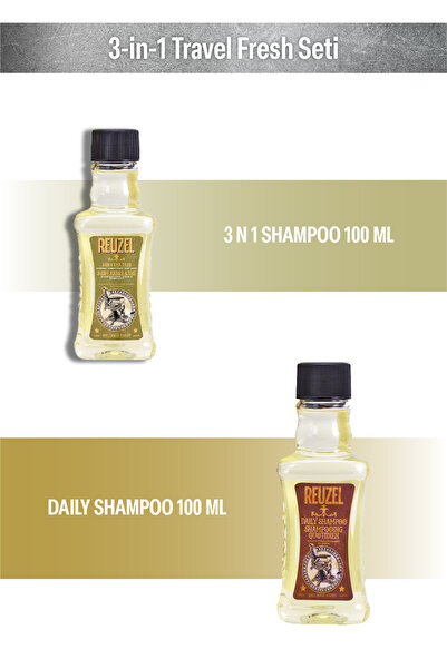 Reuzel 3-in-1 Travel Fresh Set Shampoo Set 100 ml
