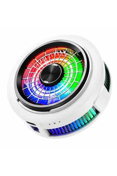 beemen CX20 Manyetik Telefon Soğutucu TEC Yarı İletken Çipli RGB Işıklı 3 Kad...