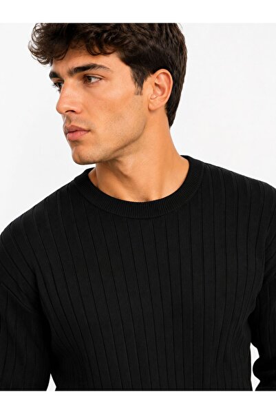 ModaYaren Premium Circular Neck Terry Knit Sweater