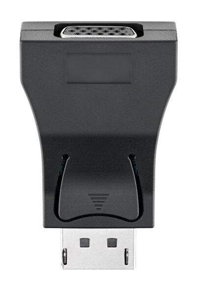 goobay αντάπτορας DisplayPort σε VGA 63489, gold-plated, μαύρος