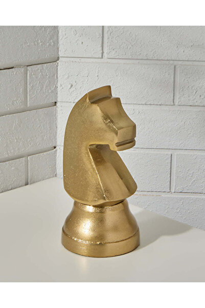 REDTAG Gold Metal Decor Accent With Marble Base