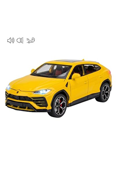 DrKala Mașină metalică Lamborghini Urus, Scara 1:24, Lumini, Efecte sonore, F...