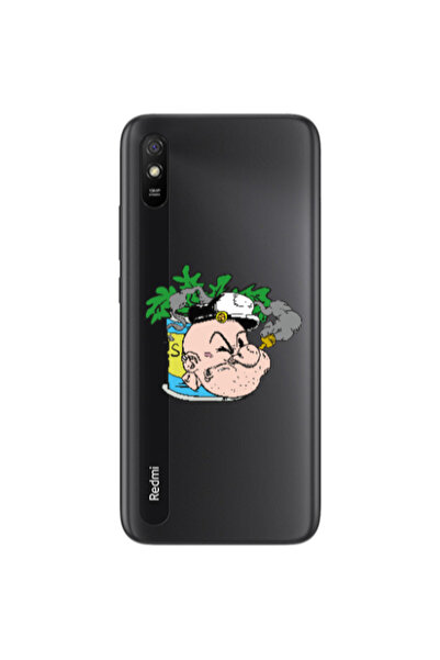 Other Xiaomi Redmi 9A Popeye Transparent Silicone TPU Θήκη