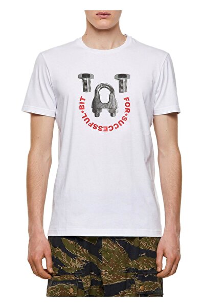 Diesel T-SHIRT A02796-0HAYU-100 - WHITE