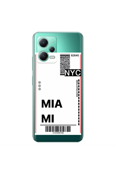 Other Xiaomi Redmi Note 12 Pro 5G Miami NYC Transparent Silicone TPU Θήκη