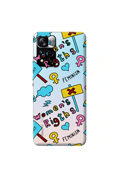 Other Xiaomi Redmi Note 11s 5G Feminism Transparent Silicone TPU Θήκη