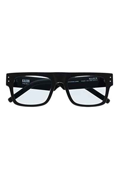 Kaleos Maurer Matte Black Blue Photochromic للجنسين النظارات الشمسية
