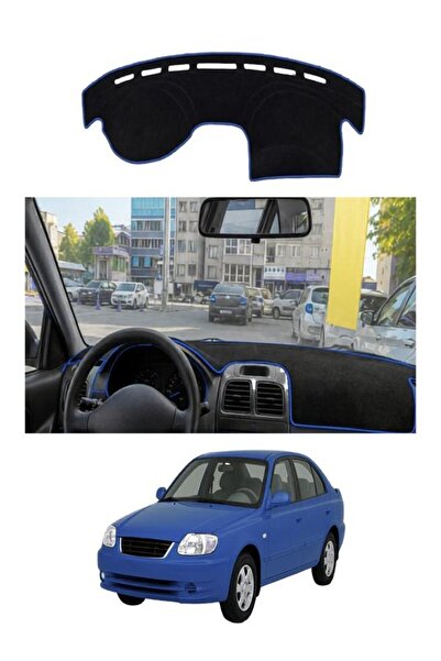 e-biz Hyundai Accent Admire-Milenyum (2000-2005) Uyumlu Torpido Koruma Örtüsü...